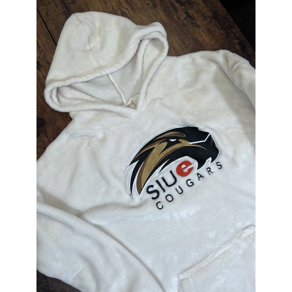 SIUE Cougars NCAA Sideline Apparel Women's Pullover Hoodie Soft Fleece Size M